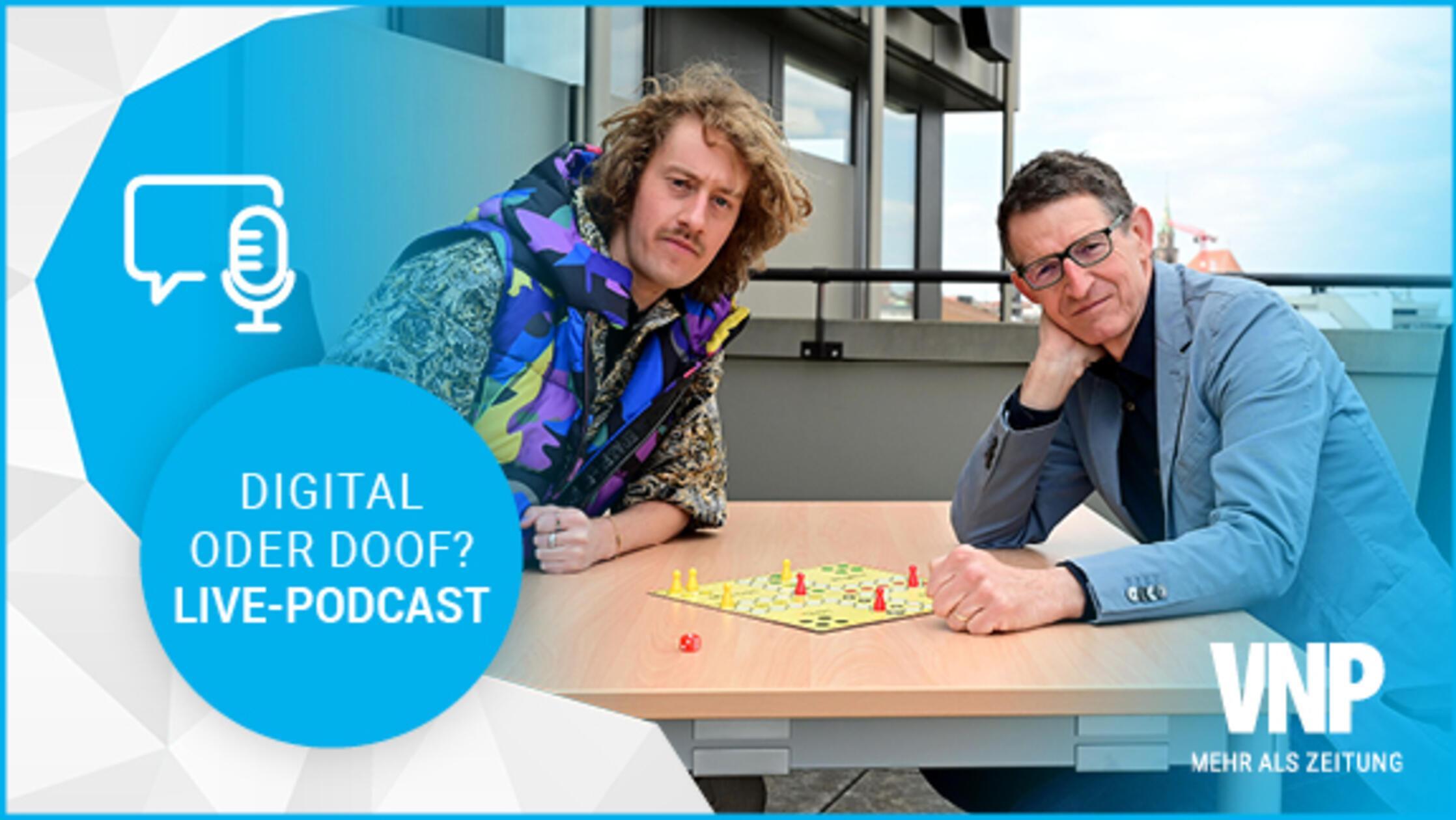Live-Podcast Digital oder doof