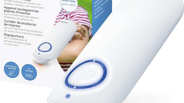 Der Insektenstichheiler ist klein und handlich.