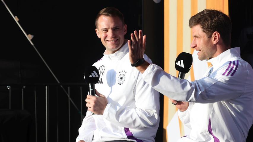 Manuel Neuer und Thomas Müller.