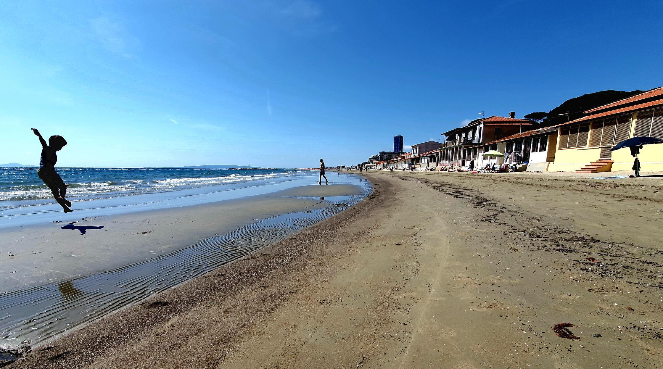 Südlich von Follonica liegt dieser tolle Strand.