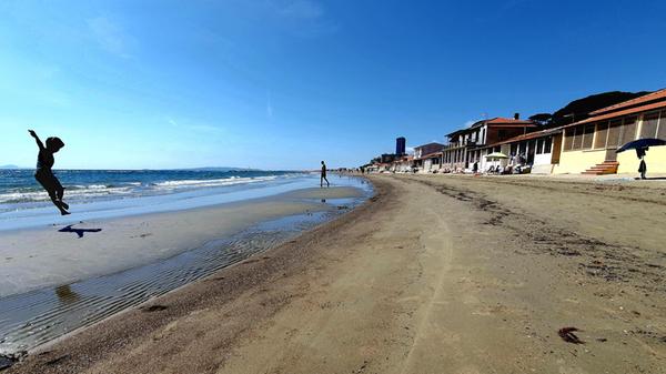 Südlich von Follonica liegt dieser tolle Strand.