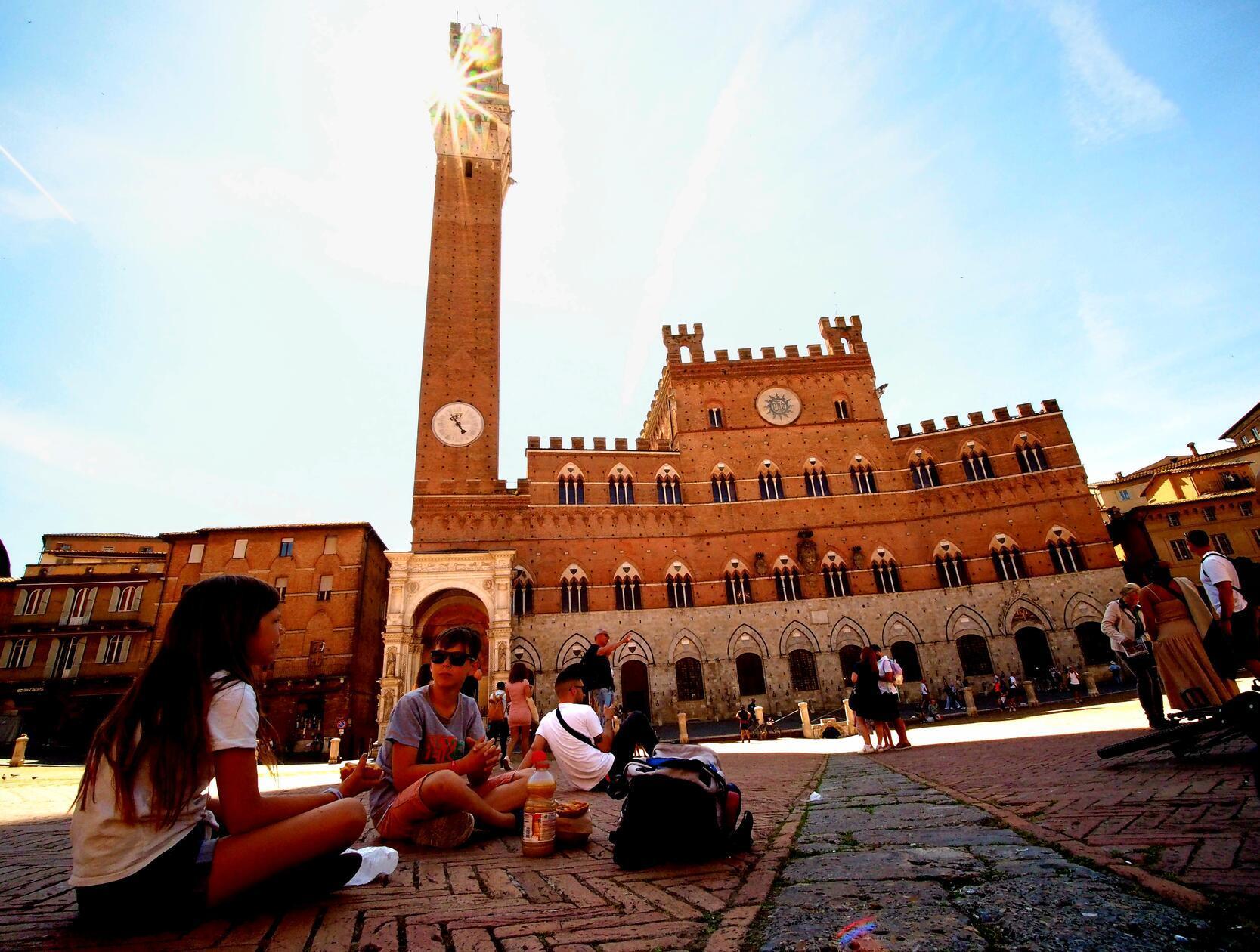 Wer via Siena fährt, MUSS sich einfach die prächtige Stadt anschauen.