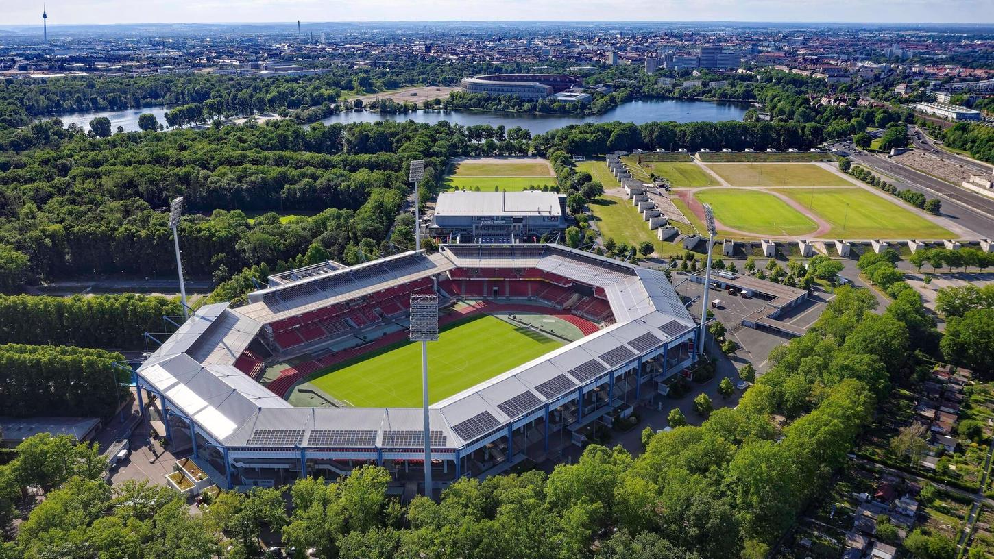 Das markante Achteck soll auch nach dem Umbau erhalten bleiben. Ansonsten wird sich viel verändern im Nürnberger Stadion, wenn die Umbaupläne Realität werden.