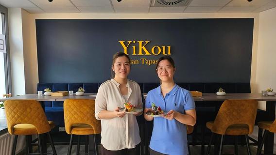 Popcorn-Hühnchen und Brownie mit Sesameis: Impressionen aus dem Yikou