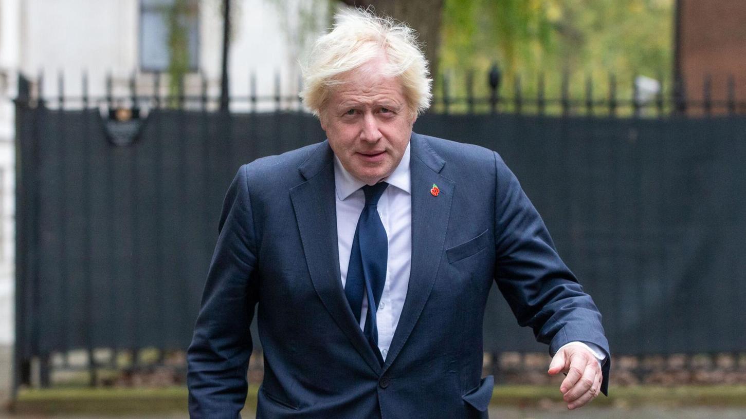 Boris Johnson war 2022 von seinem Posten als Regierungschef zurückgetreten.