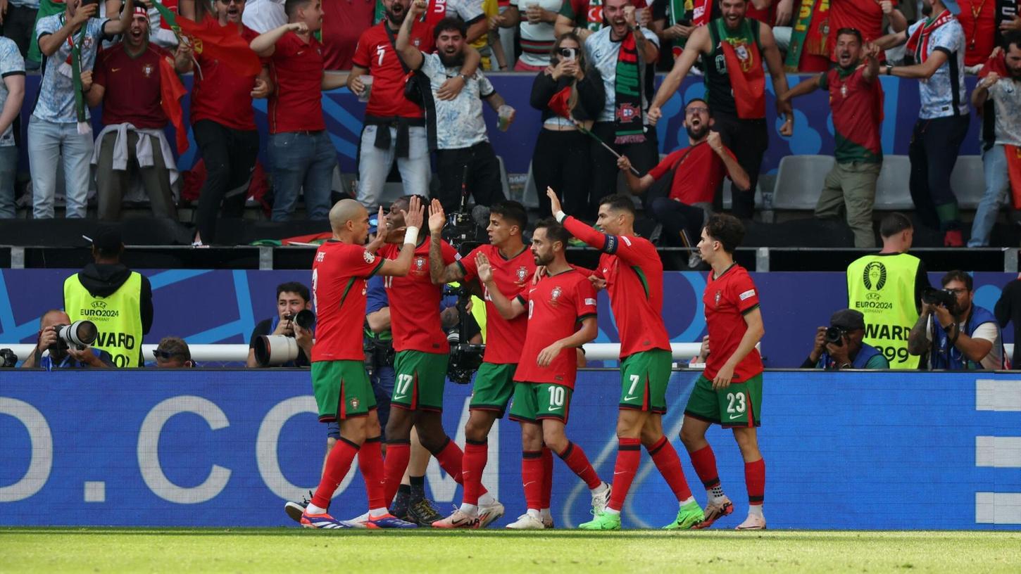Zweites Spiel, zweiter Sieg: Portugal setzte sich deutlich gegen die Türkei durch.