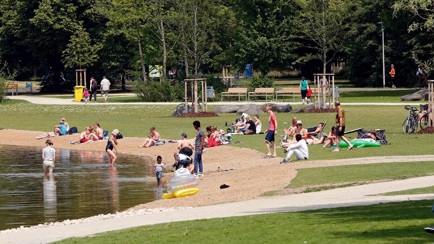 Abgesehen von Schwimmbädern ist Baden in Nürnberg nur an einem freien Ort erlaubt.
