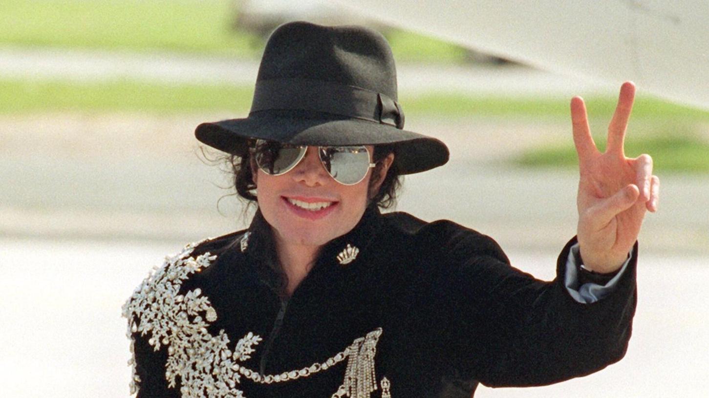 Der US-amerikanische Megastar Michael Jackson bei einem Auftritt im Mai 1997. Er starb am 25. Juni 2009 im Alter von 50 Jahren.