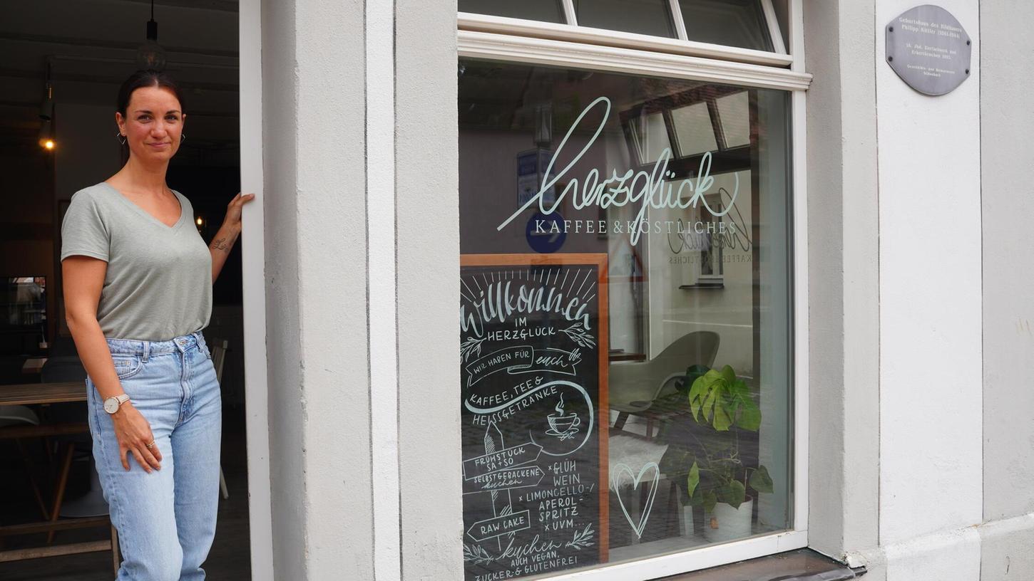 "Ich bin sehr, sehr traurig" Warum das Café Herzglück in Schwabach nun