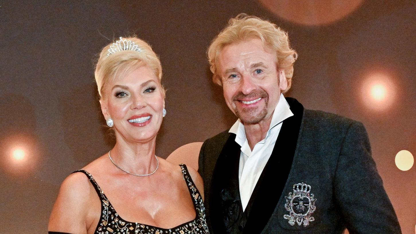 Thomas Gottschalk und seine Freundin Karina Mroß bei der Bambi-Verleihung im vergangenen November.