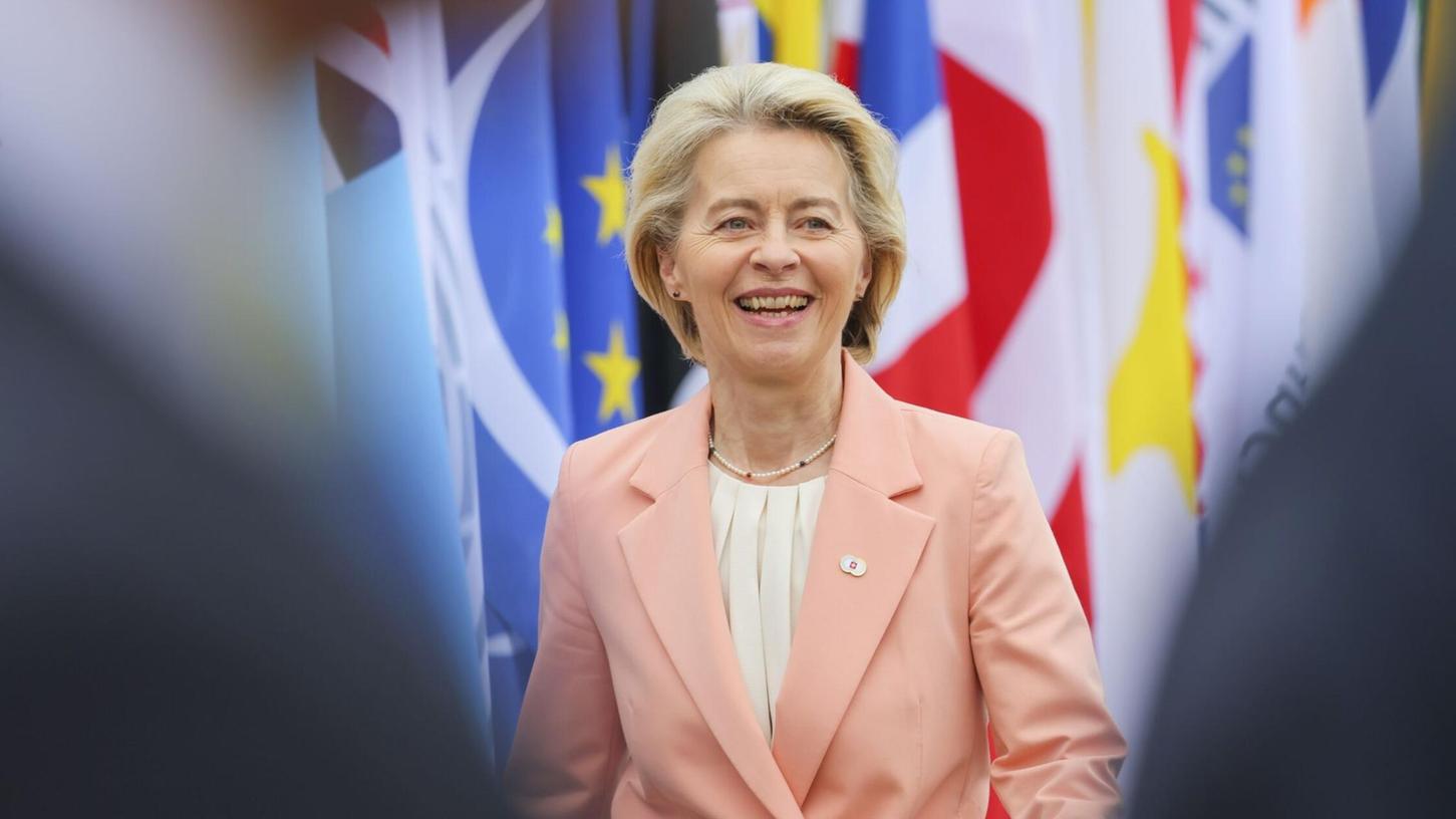 Ursula von der Leyen steht vor einer zweiten Amtszeit als EU-Kommissionpräsidentin.
