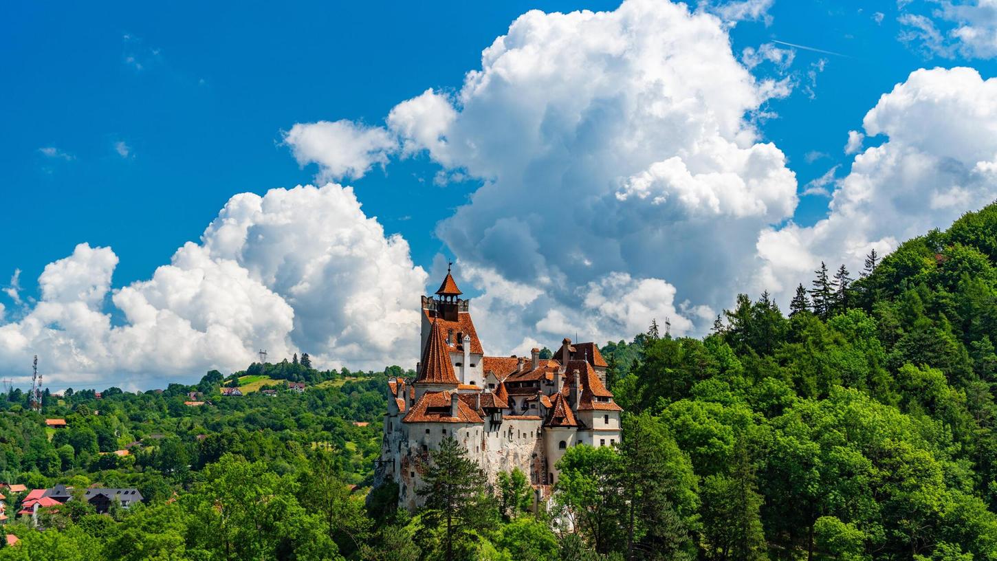 Schloss Bran befindet sich in der Region Siebenbürgen in Rumänien.
