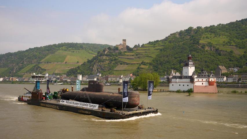Stahlkoloss auf letzter Etappe: Wie ein U-Boot quer durch Deutschland transportiert wird