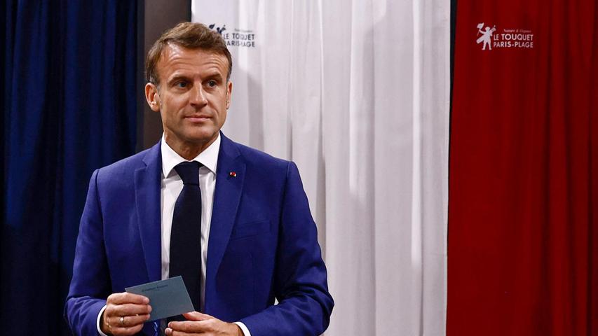 Der französische Präsident Emmanuel Macron könnte ohne handlungsfähige Regierung seine Projekte nicht durchsetzen.