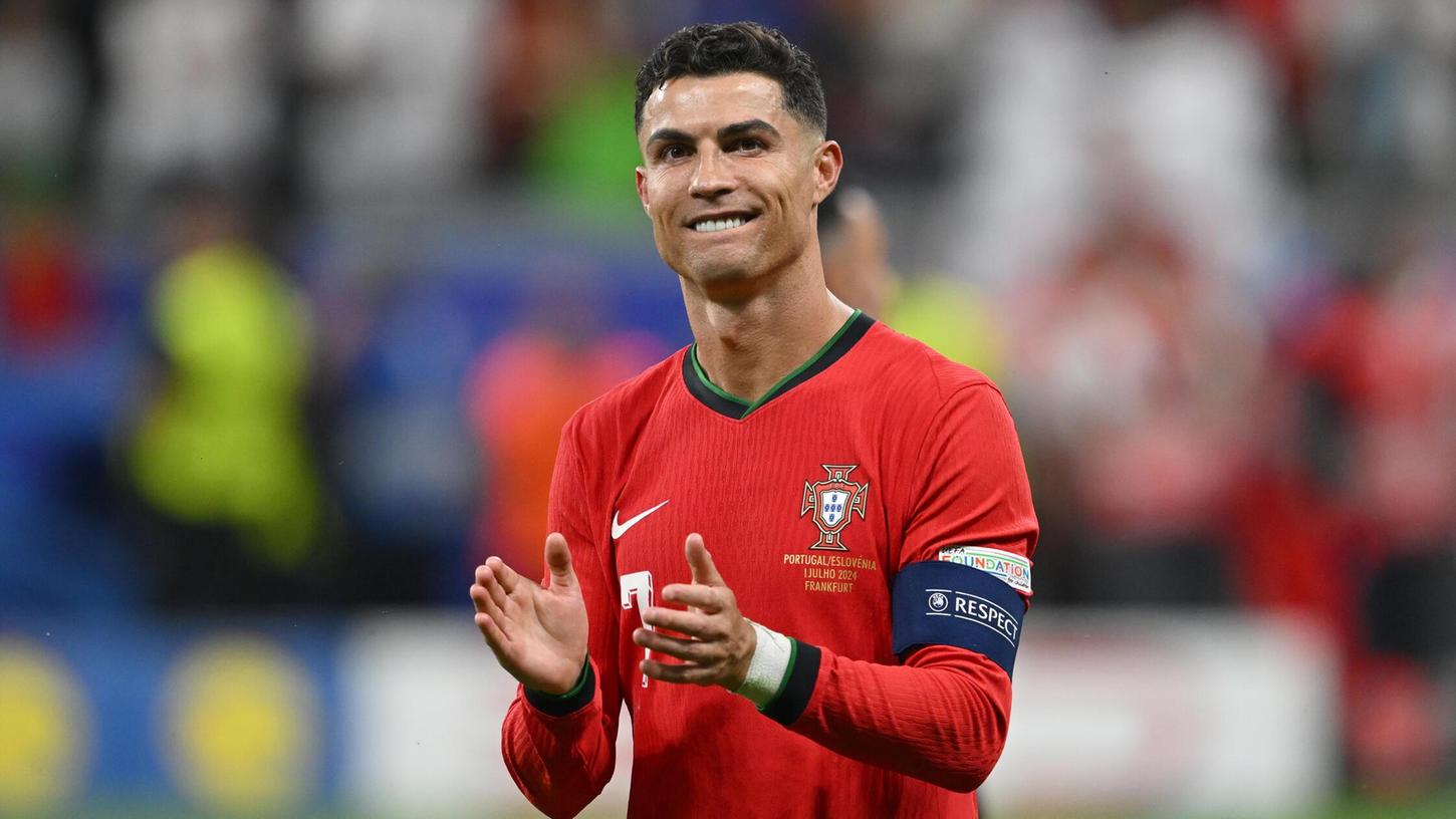 Portugals Cristiano Ronaldo feiert den Sieg nach Elfmeterschießen.