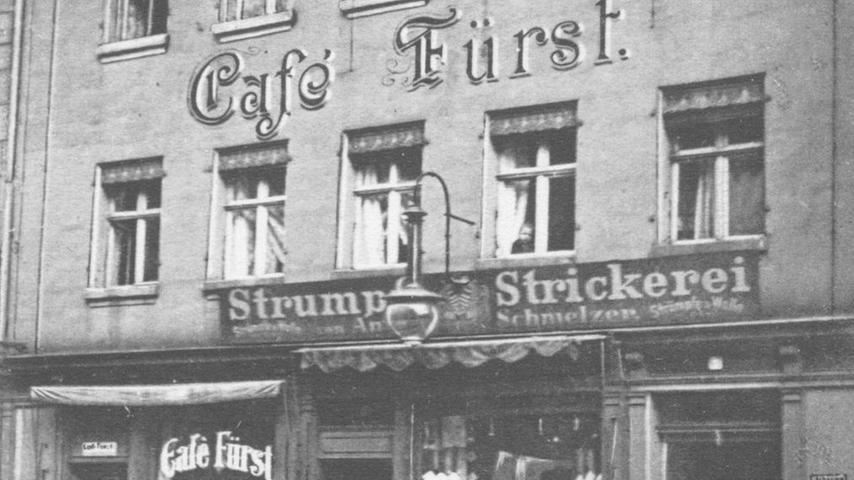 Einst stand das legendäre Cafe Fürst an der Stelle des heutigen LEZ.
