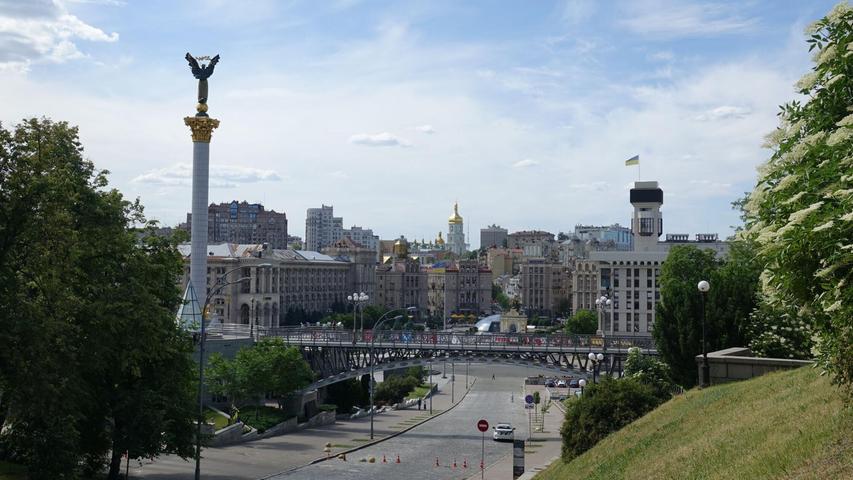 Hier gibt es bald einen neuen Nato-Job: Die ukrainische Hauptstadt Kiew