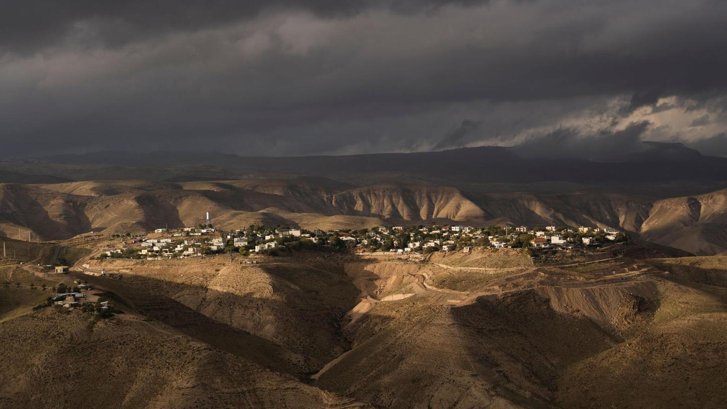 Blick auf eine israelische Siedlung im Westjordanland: Israels Führung treibt den Siedlungsbau trotz internationaler Kritik voran.