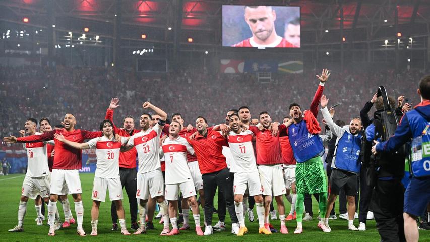 Die Türkei überraschte mit einem Sieg gegen Österreich