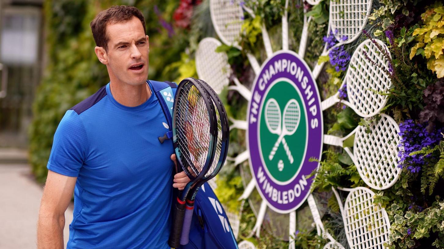 Andy Murray ist in Wimbledon im Doppel ausgeschieden.