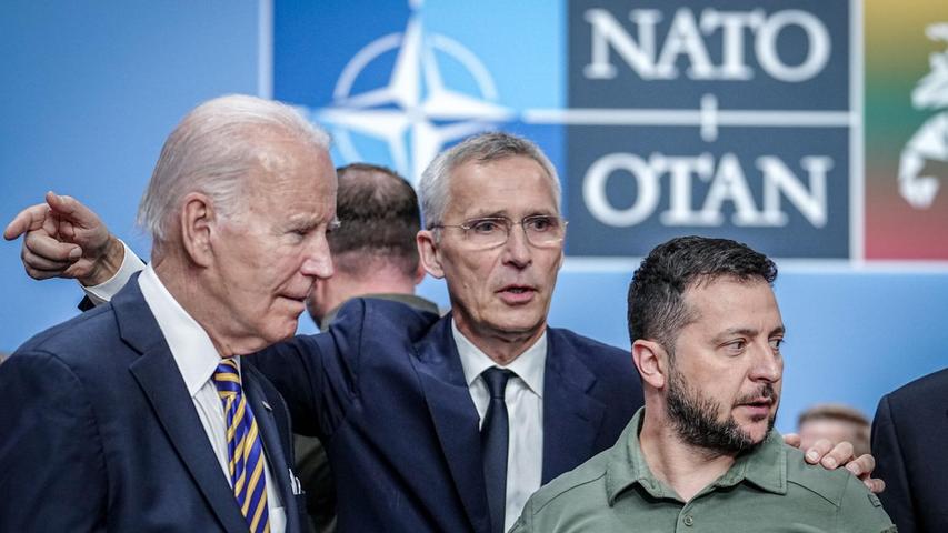 Nicht alle in einem Boot? Über den Umgang mit dem Beitrittswunsch der Ukraine gibt es in der Nato große Differenzen. (Archivbild)