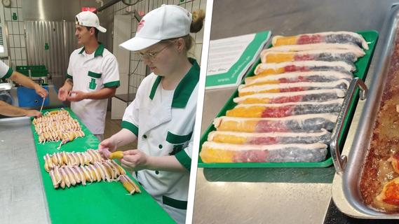 Nicht einfach nur dreifarbig: Fränkische Metzgerei geht mit „Deutschland-Bratwurst“ viral