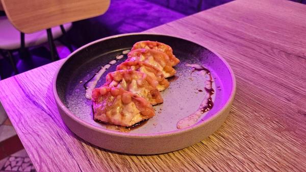 Auch Gyozas dürfen auf der Karte nicht fehlen.