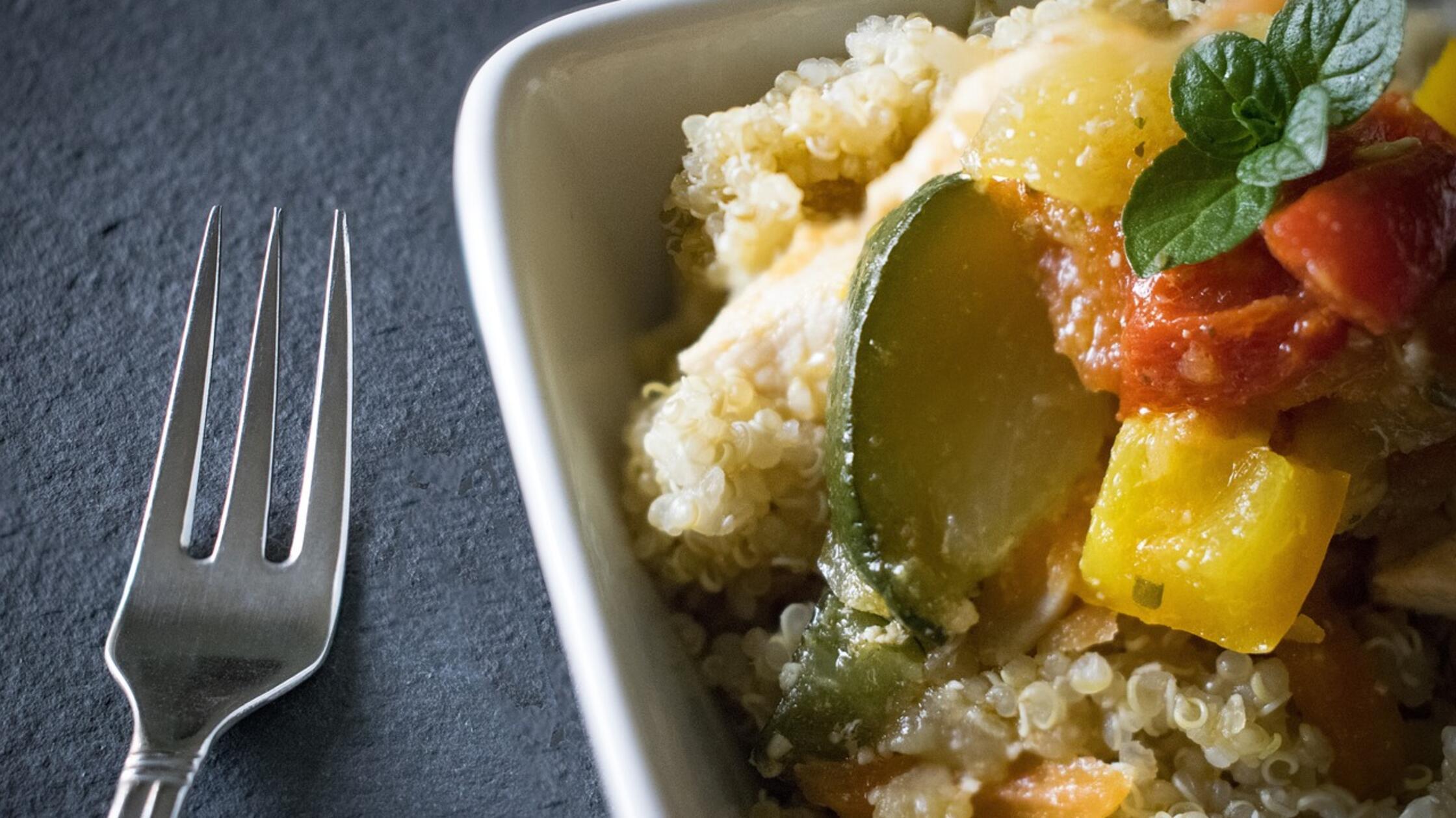 Quinoa-Gemüse-Pfanne