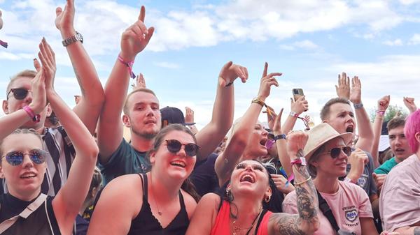 Die Stars kamen beim Publikum gut an.