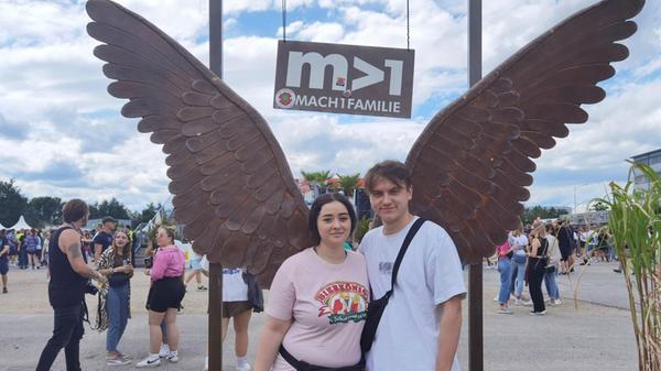 Die Party blieb heute vom Regen verschont.