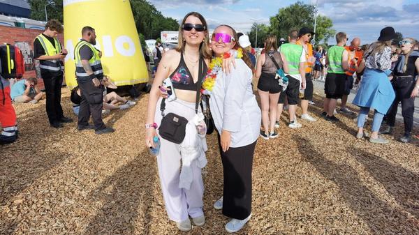 Kühle Getränke gab es in Massen.