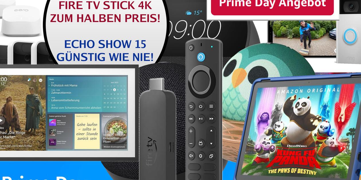 Nur noch heute? Bis 64% Prime-Day-Rabatte auf Amazon Alexa: Fire TV ...