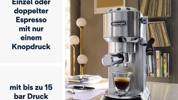 Die Maschine ist nur 15cm breit.