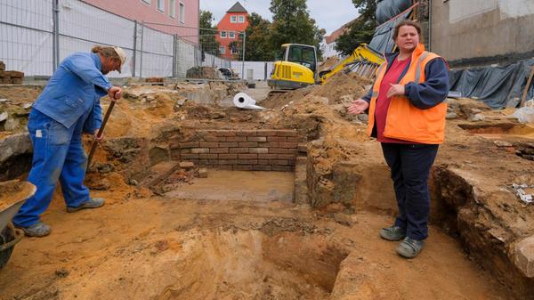 Ausgrabung am Stern-Areal..