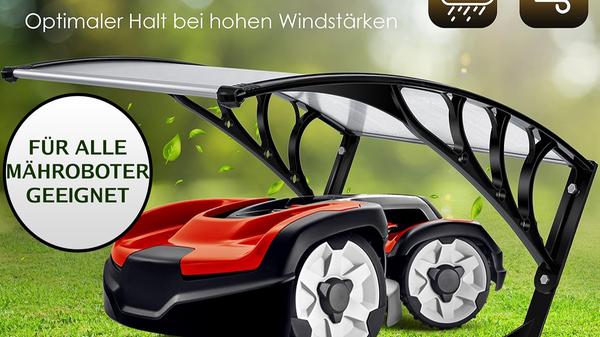 Kesser Maehroboter Garage Carport Worx Gardena