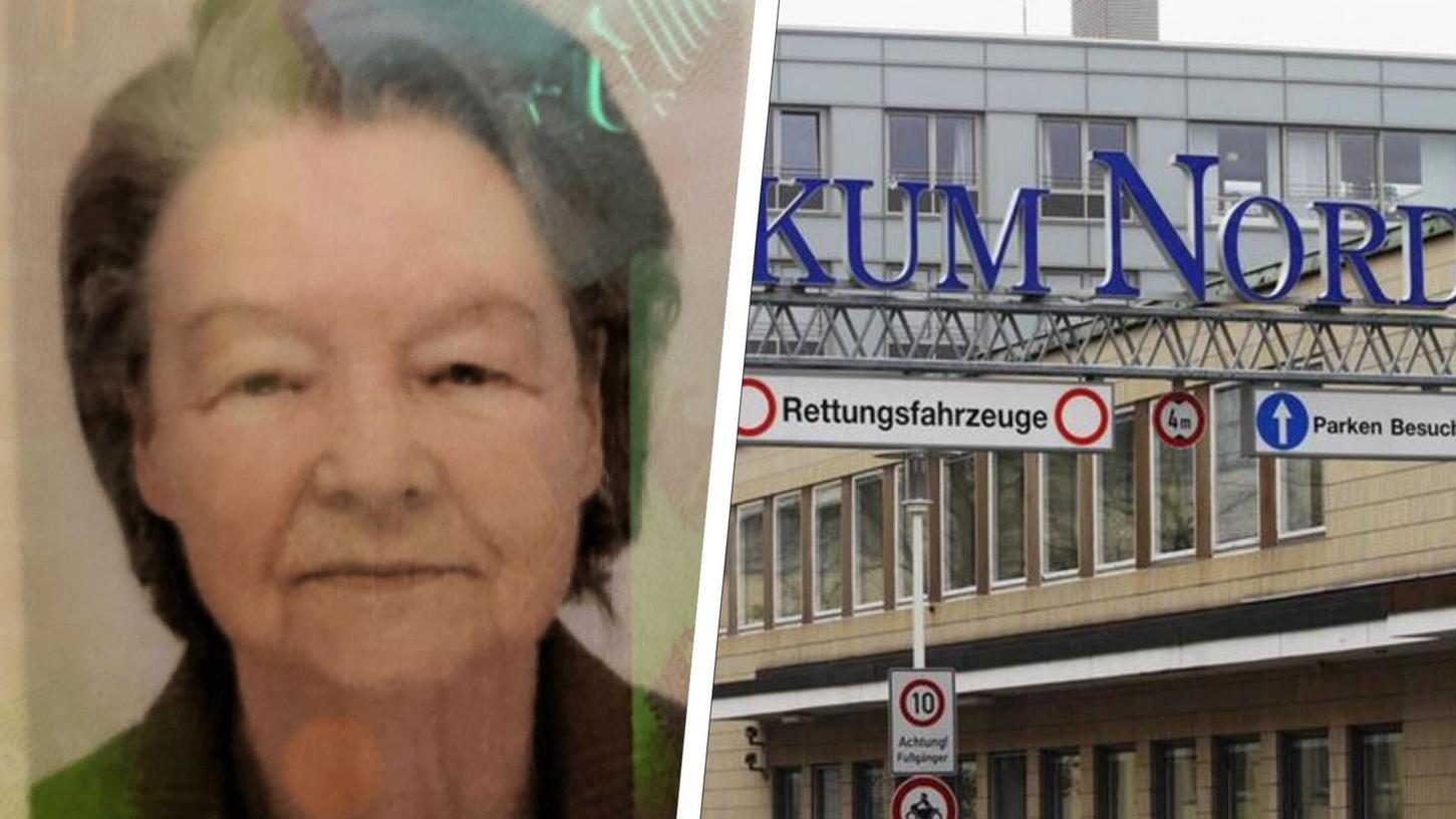 Patientin aus Nürnberger Klinikum vermisst: Die Polizei bittet um Mithilfe