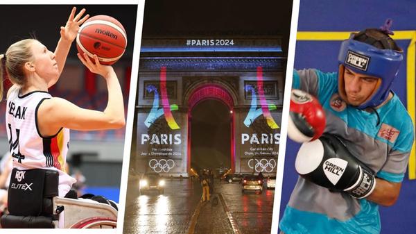 Paris - Sportler - collage
