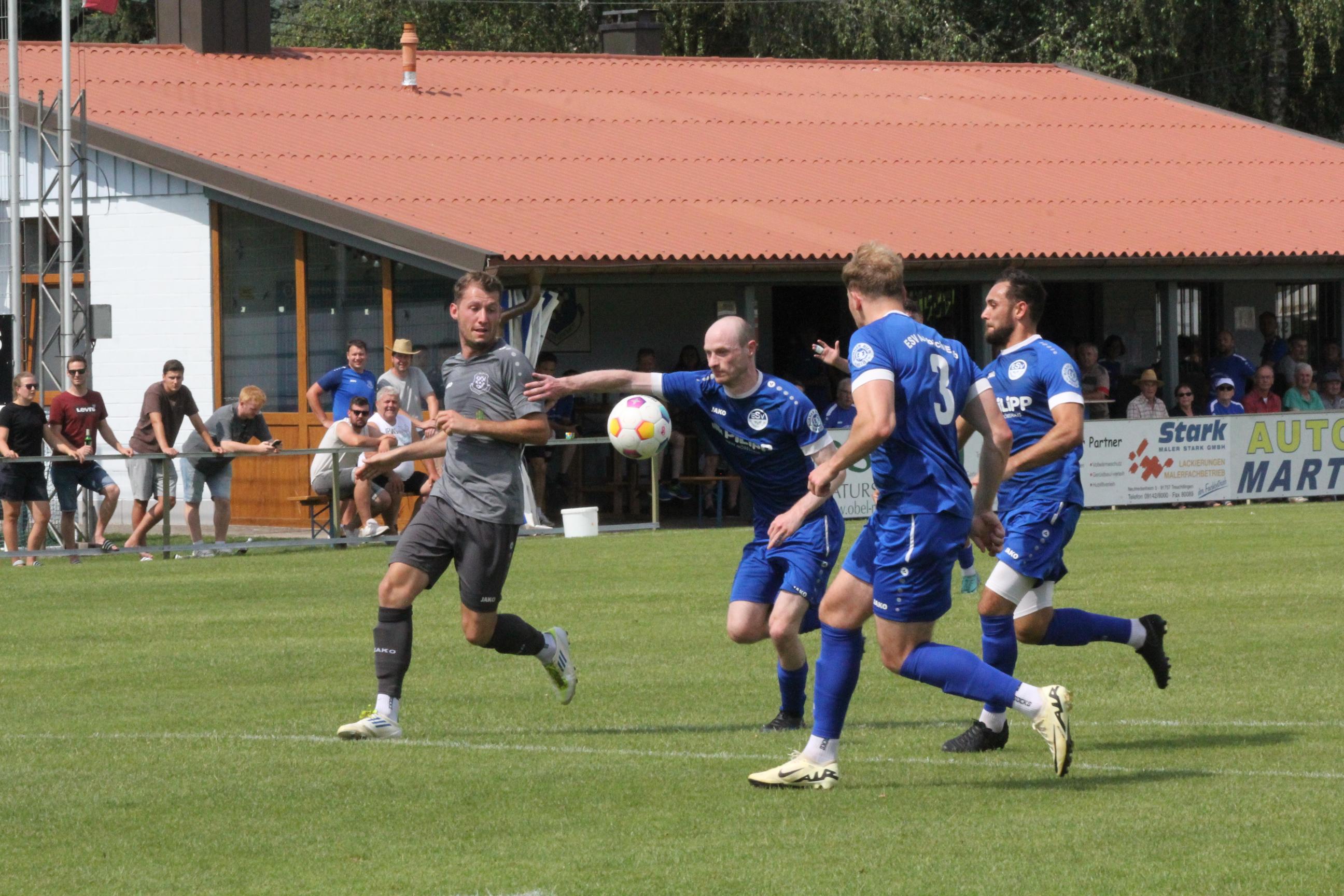 Premiere für den SV Alesheim Die Bilder vom 11 im ersten Bezirksliga
