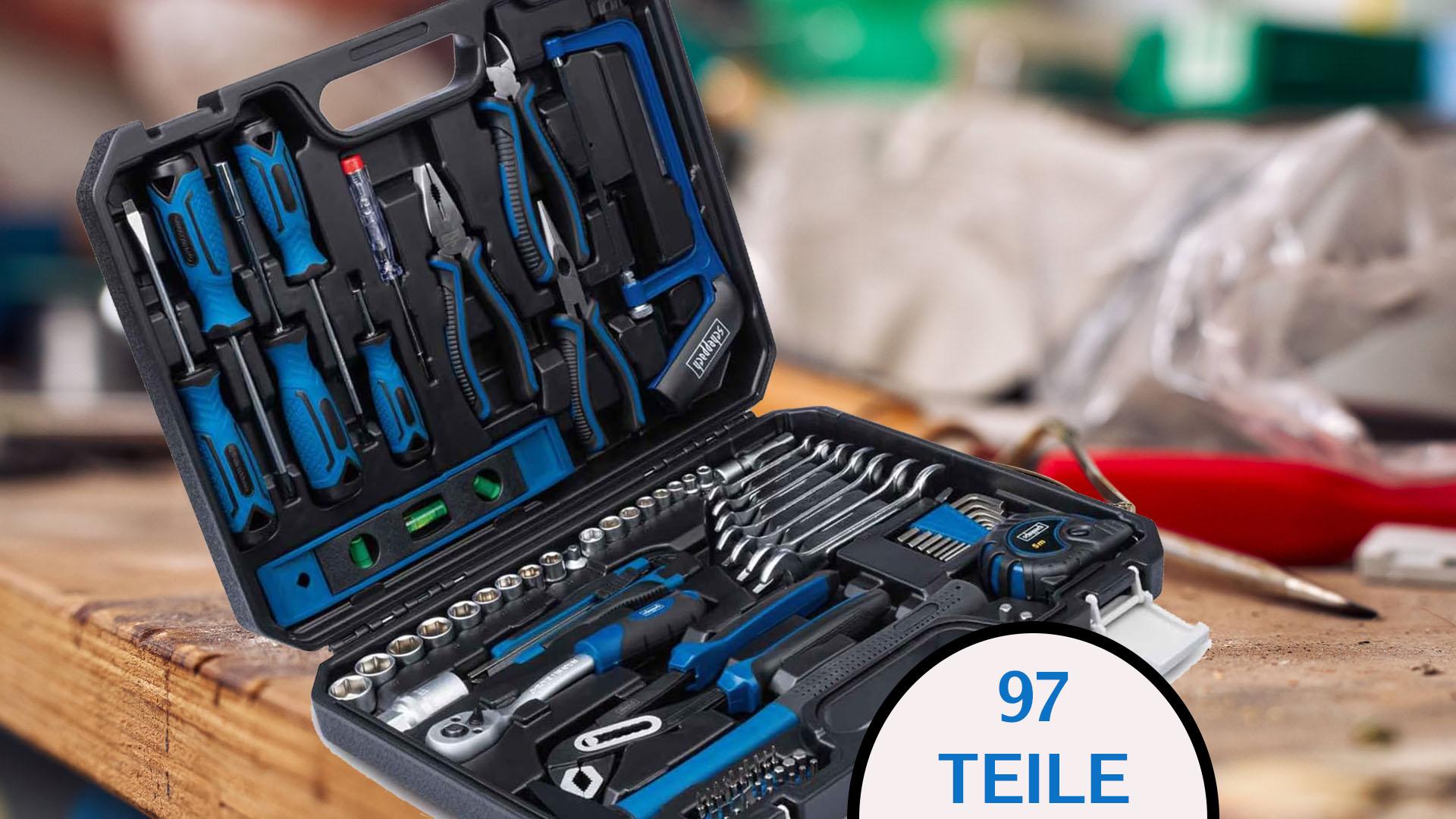 97-tlg. Werkzeug-Set von Scheppach keine 45€? Das steckt im neuen ...