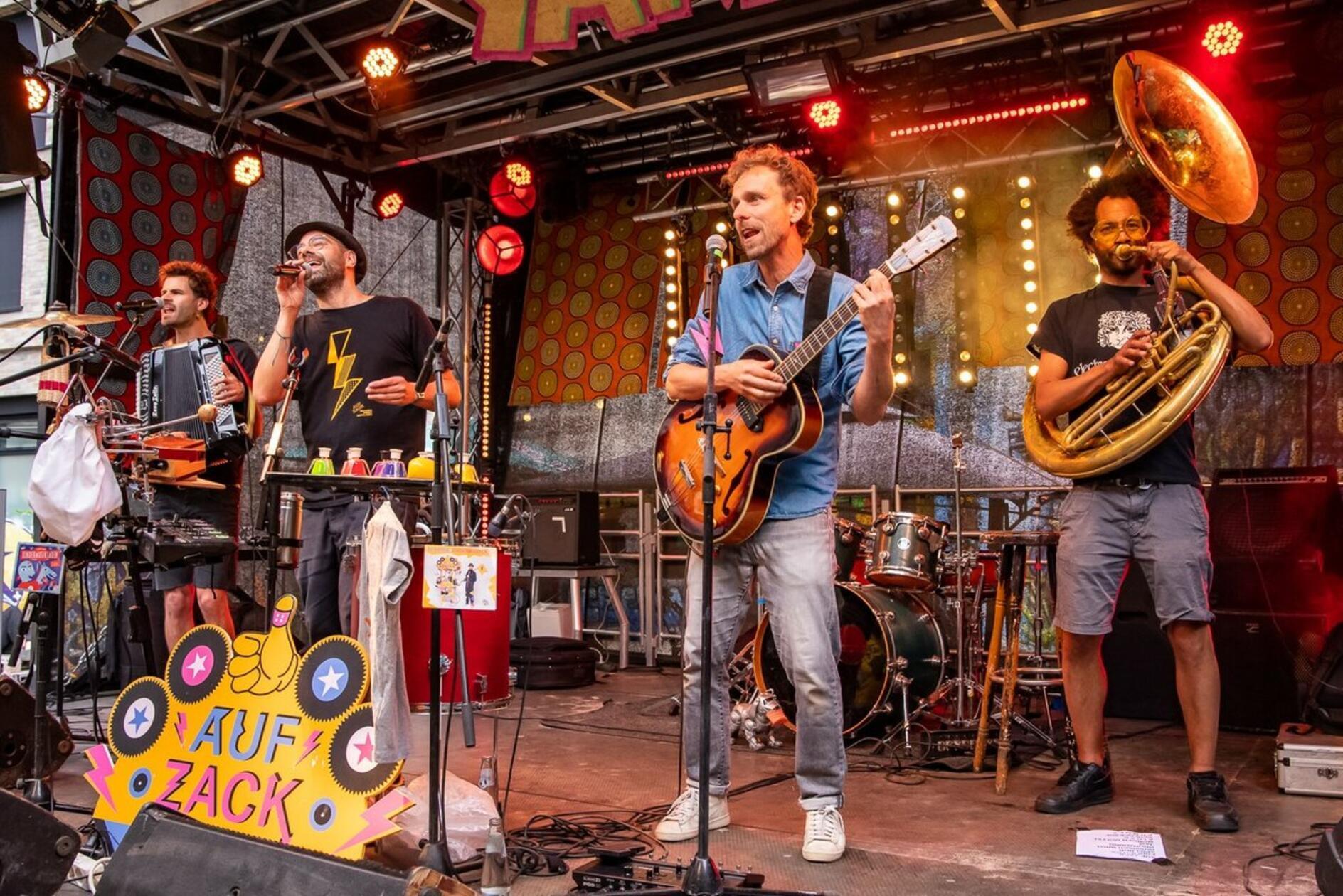 Richards Kindermusikladen gibt's am Sonntag, 28. Juli, auf der Insel Schütt zu hören. Beginn: 15.30 Uhr.