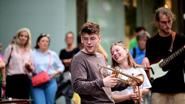 Schwungvoller Auftakt zum Bardentreffen.