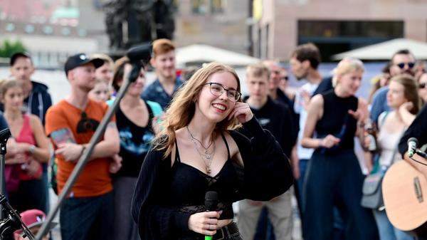 Schwungvoller Auftakt zum Bardentreffen.