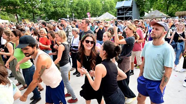 Schwungvoller Auftakt zum Bardentreffen.