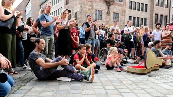 Schwungvoller Auftakt zum Bardentreffen.