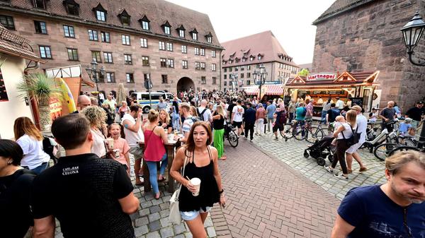 Schwungvoller Auftakt zum Bardentreffen.