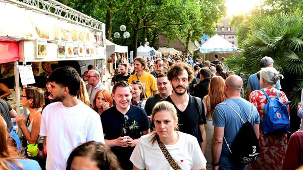 Schwungvoller Auftakt zum Bardentreffen.
