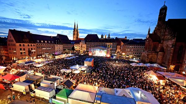 Schwungvoller Auftakt zum Bardentreffen.