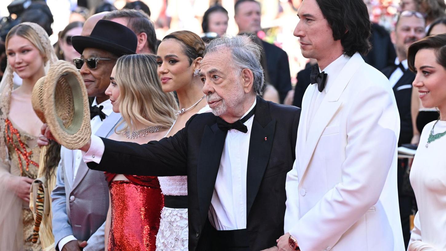 Premiere des Films "Megalopolis" war auf dem 77. Filmfestival von Cannes im Mai. (Archivbild) Premiere des Films "Megalopolis" war auf dem 77. Filmfestival von Cannes im Mai. (Archivbild)