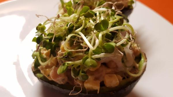 Gefüllte Avocado