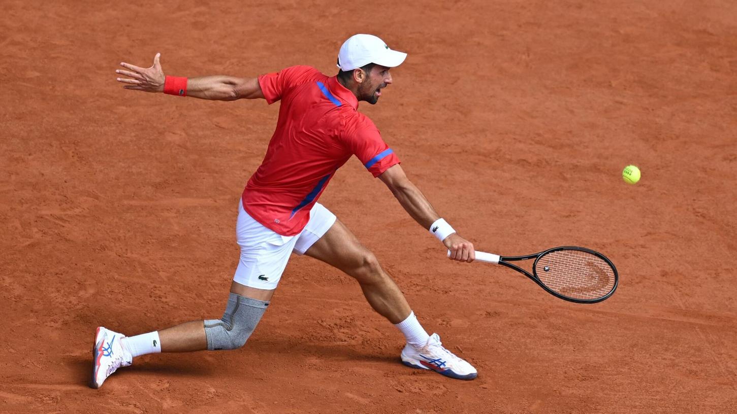 Novak Djokovic spielt in Paris um die Medaillen. Novak Djokovic spielt in Paris um die Medaillen.